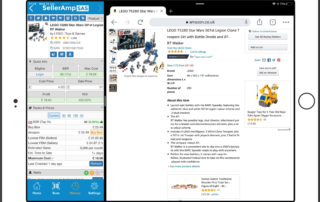 SAS Multi-tasking on tablets enables side by side view on tablet