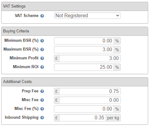 Customize your SAS settings