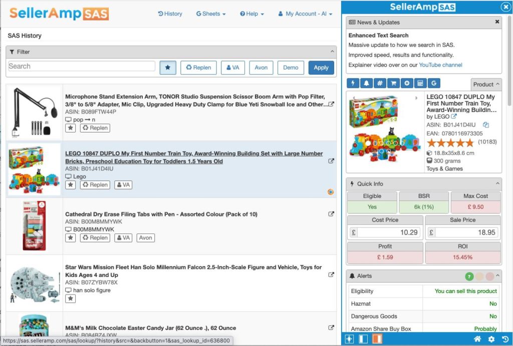 Search Results_view analysis on extension without leaving search results page