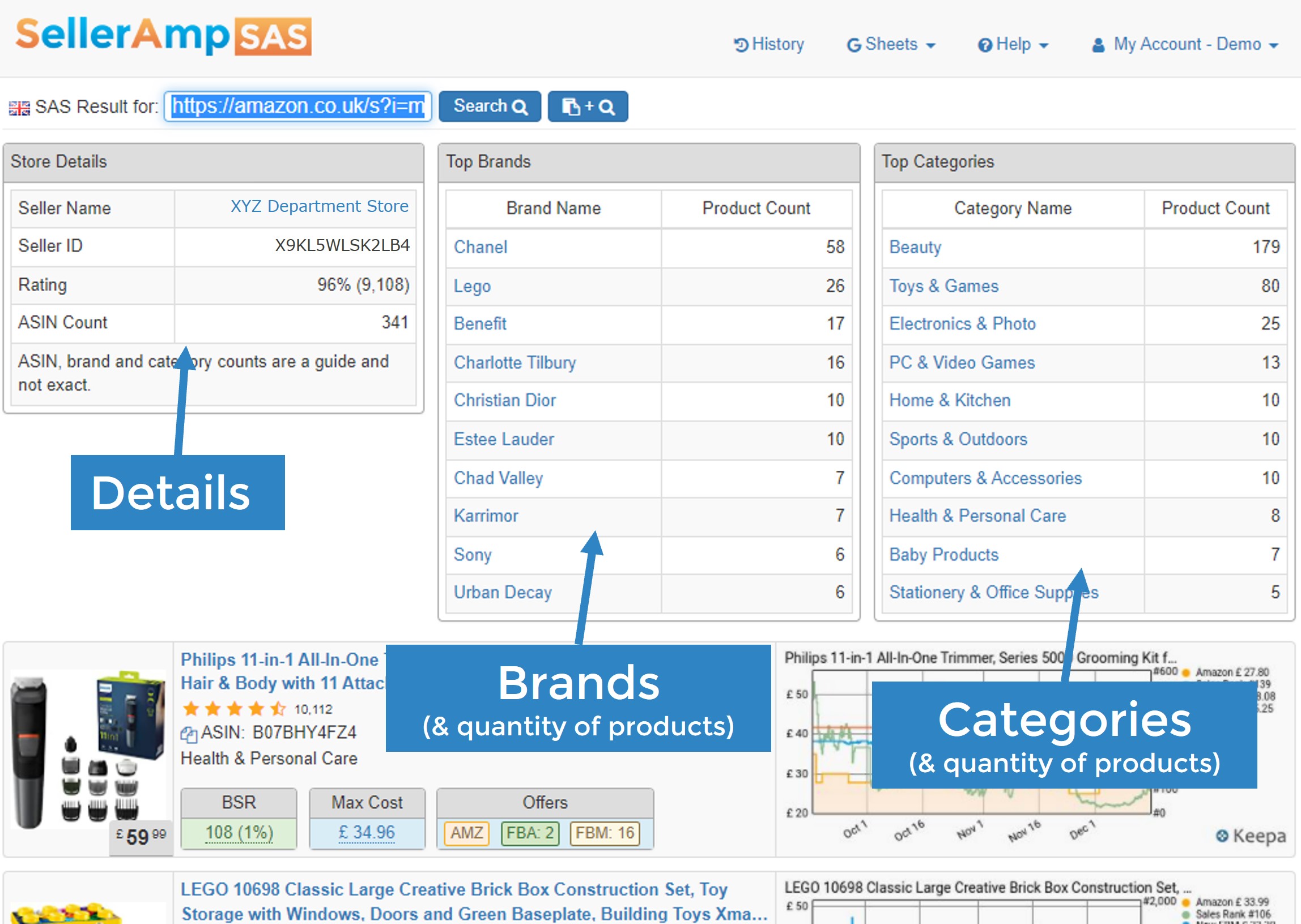 SAS Storefront Search - easily search other sellers' stores