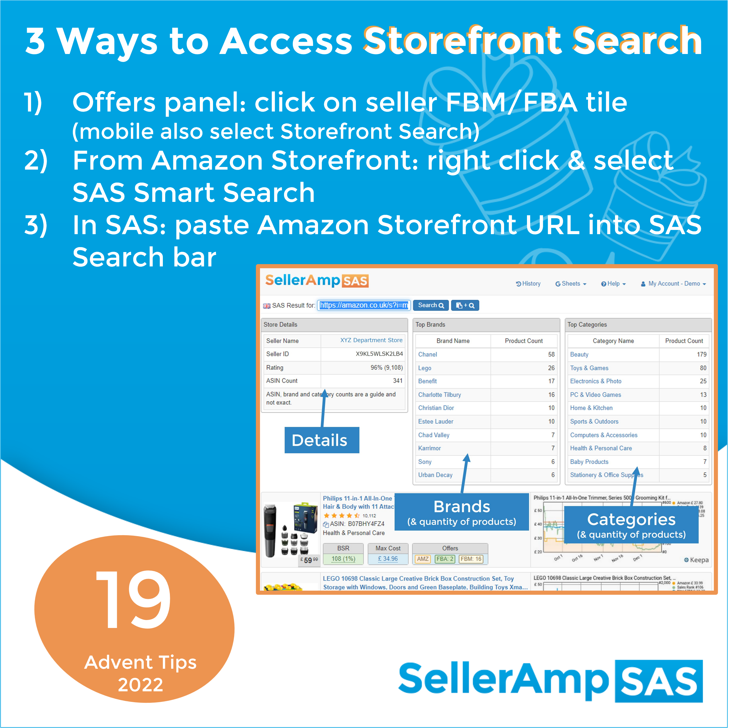 SellerAmp Storefront Search