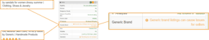 Generic and Unknown brands now called out in Alerts of SellerAmp SAS