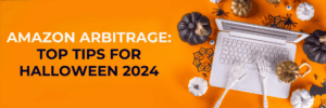 Amazon arbitrage halloween blog banner