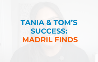 Tania and Tom - Madril Finds success story