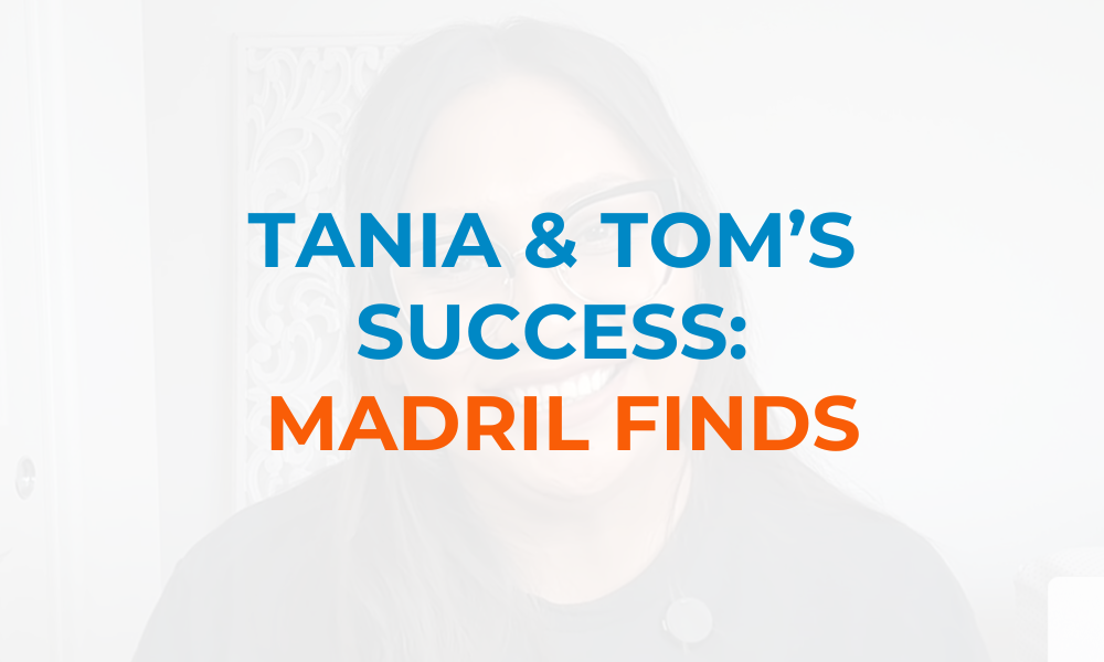 Tania and Tom - Madril Finds success story