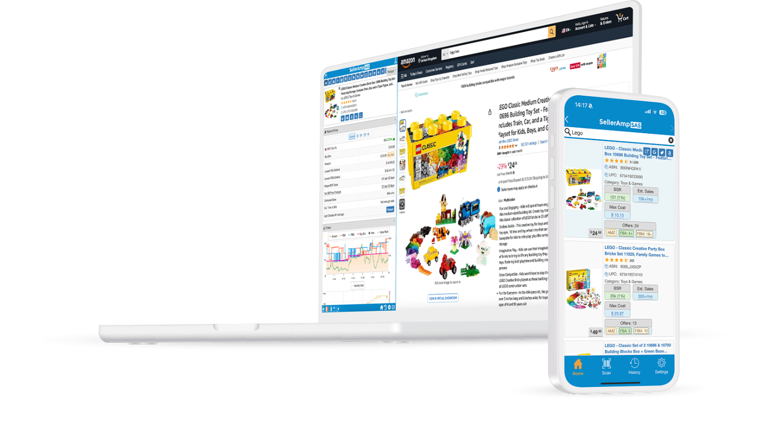 SellerAmp SAS - Find items to sell on amazon